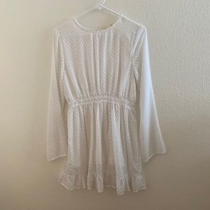 Alterd State White Flowy Dress